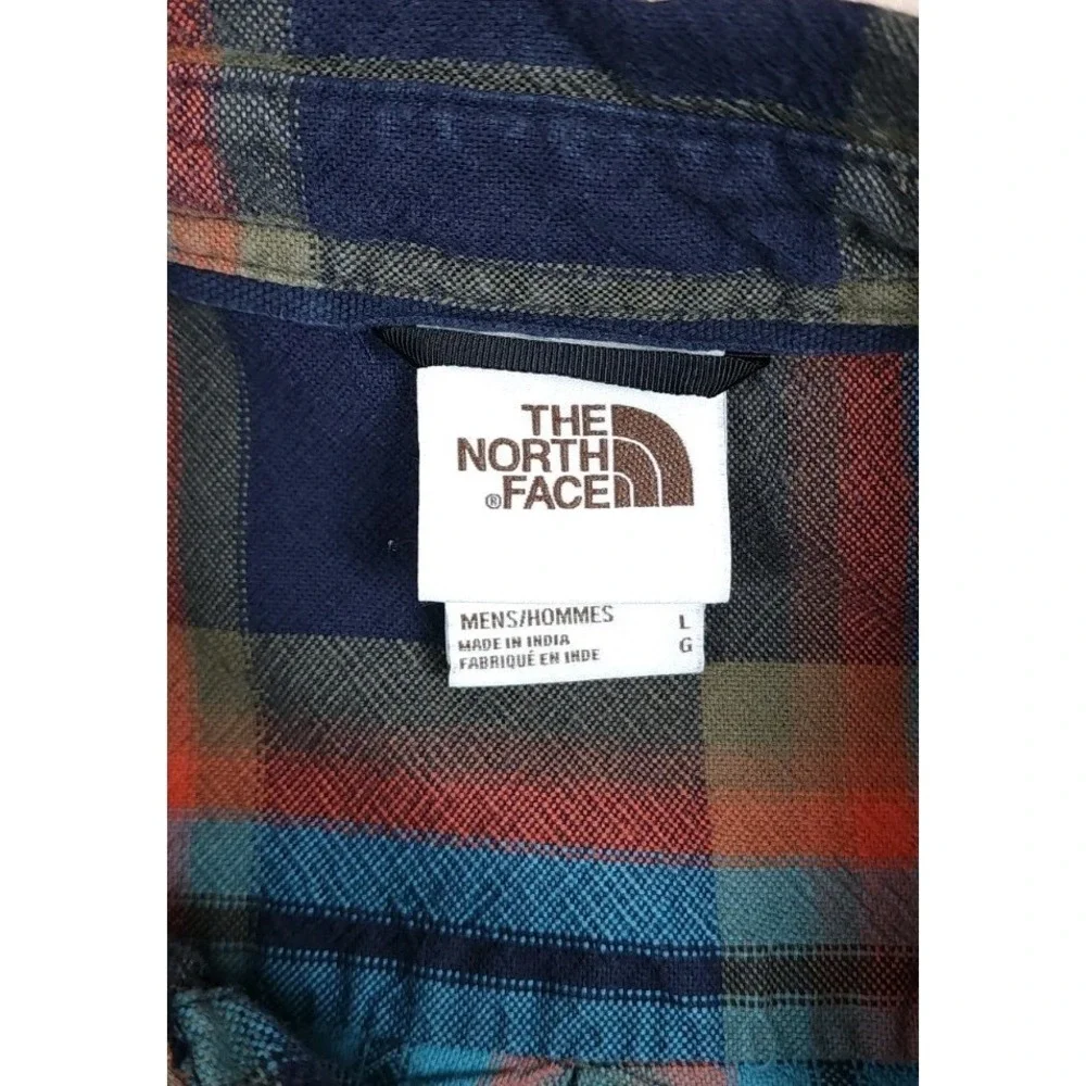 The North Face Shirt Size Large Plaid Hayden Pass Button Down Outdoors‎ Hiking